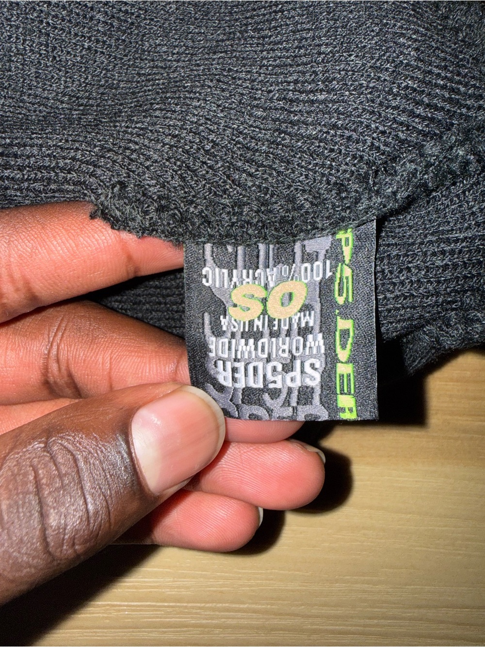 Sp5der Web Rhinestone Beanie - Picture 3 of 4